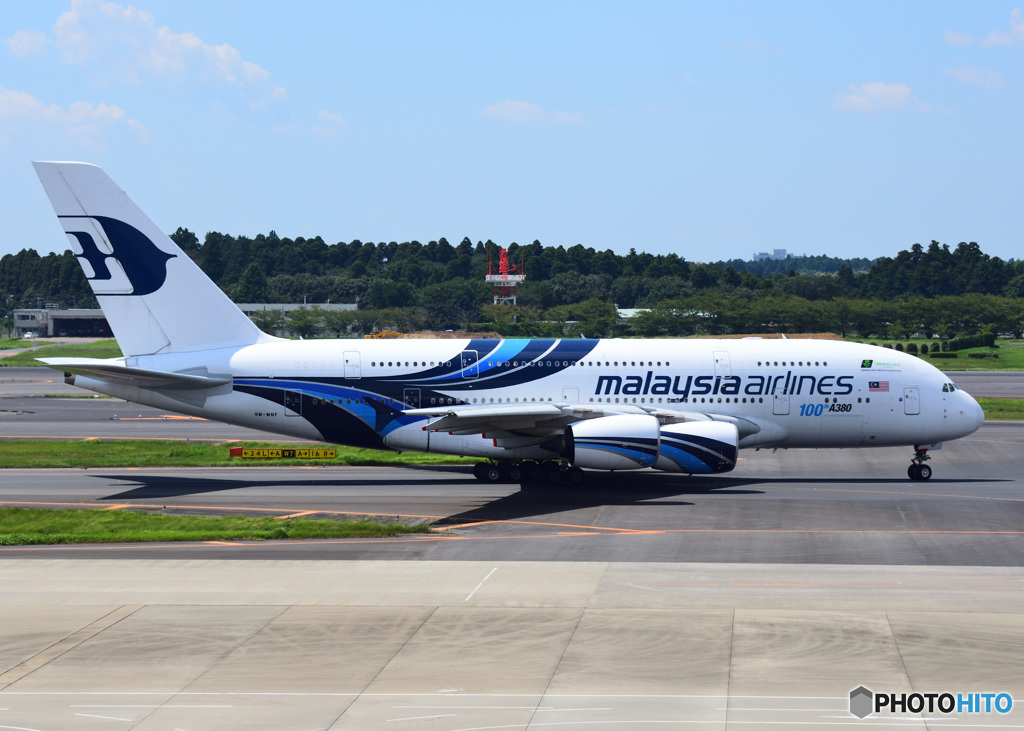 マレーシア航空のA380