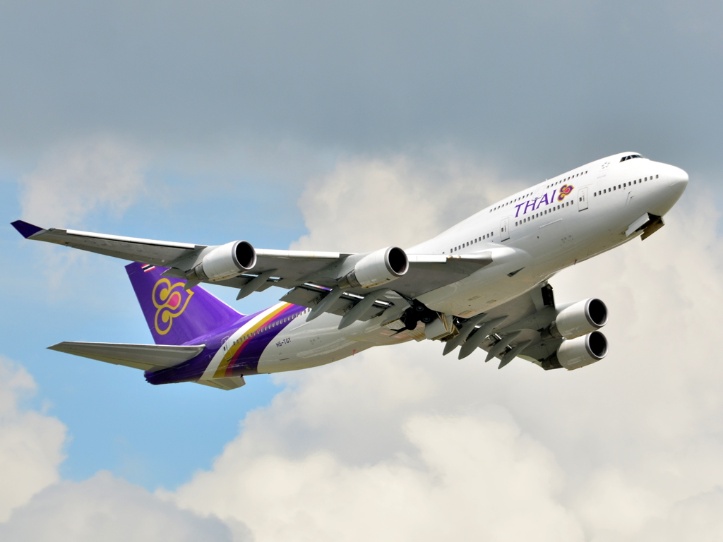 タイ国際航空B747