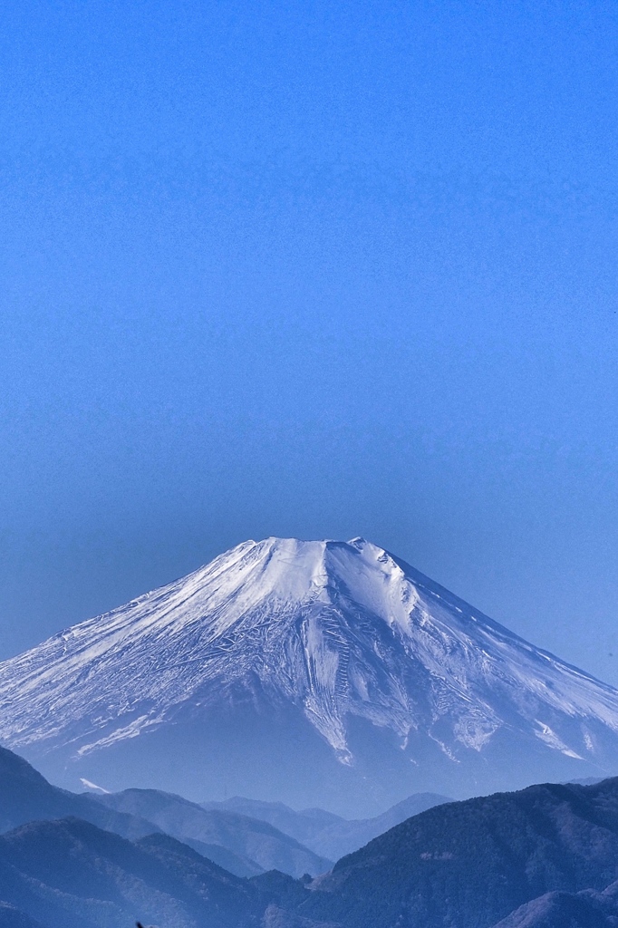 高尾山からの富士山