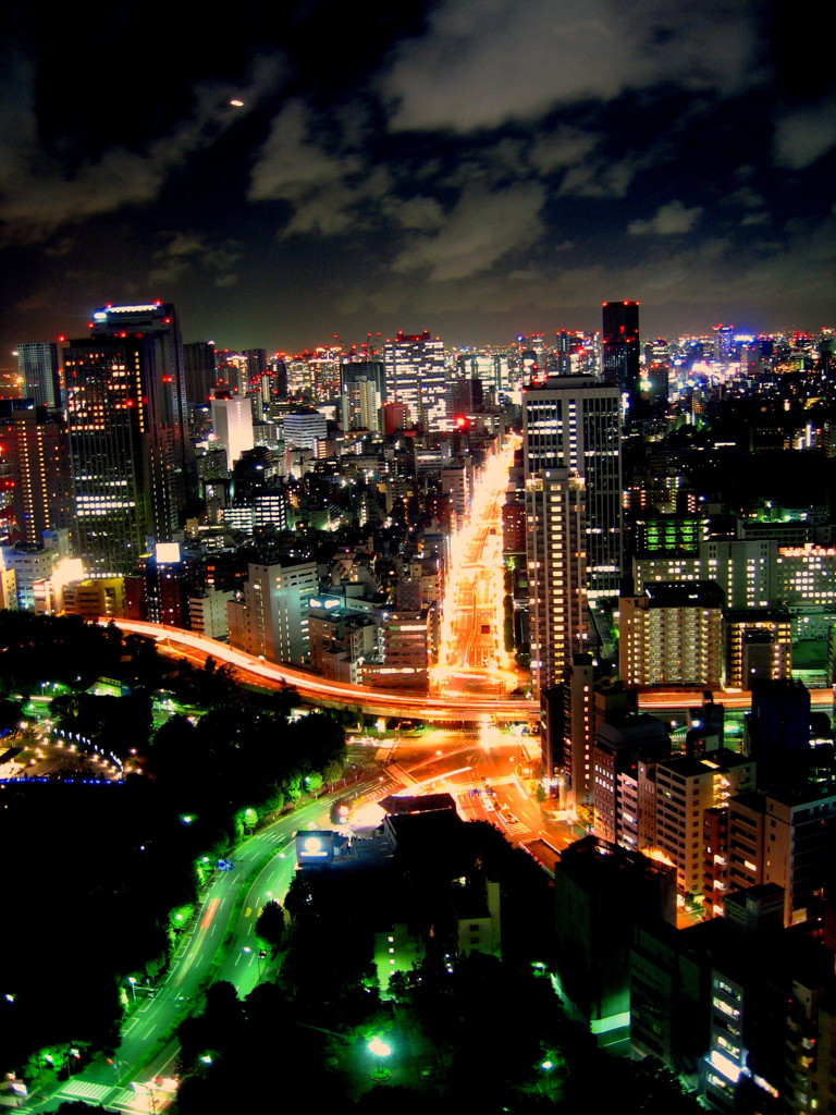 東京タワーから