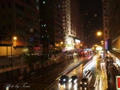 Hong Kong in the rain 2012