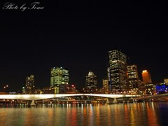 Brisbane at night, Australia 2011
