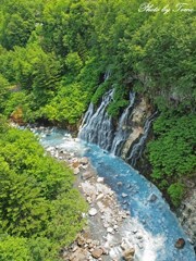 美瑛町白髭の滝 2012