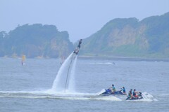 散歩の途中で。