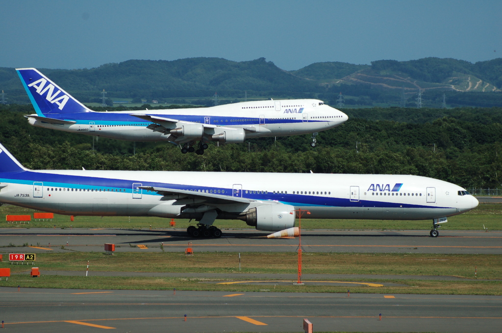 2011年新千歳空港にて③