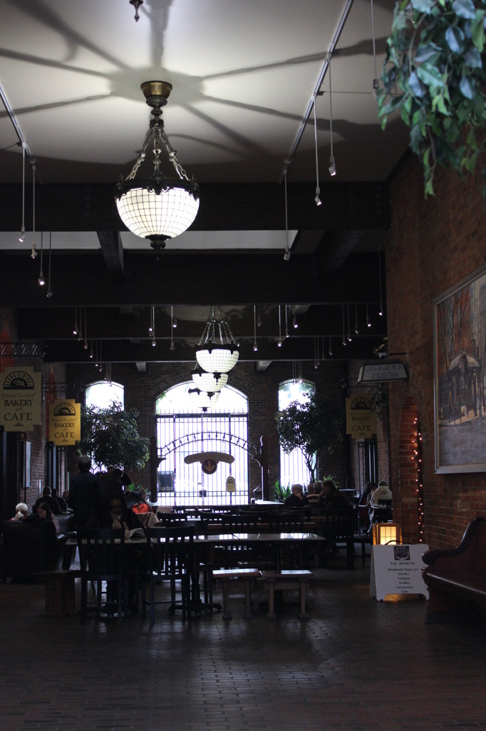 Cafe at Pioneer square.