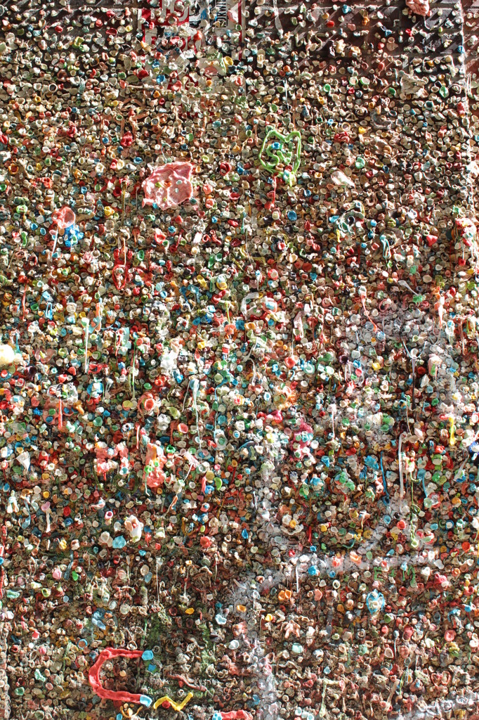 chewing gum wall