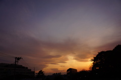 空のグラデーション