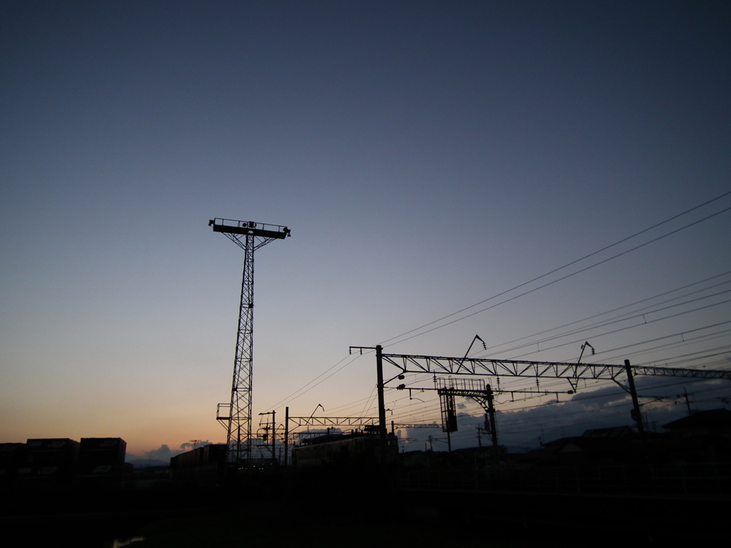 コンテナ集積所風景