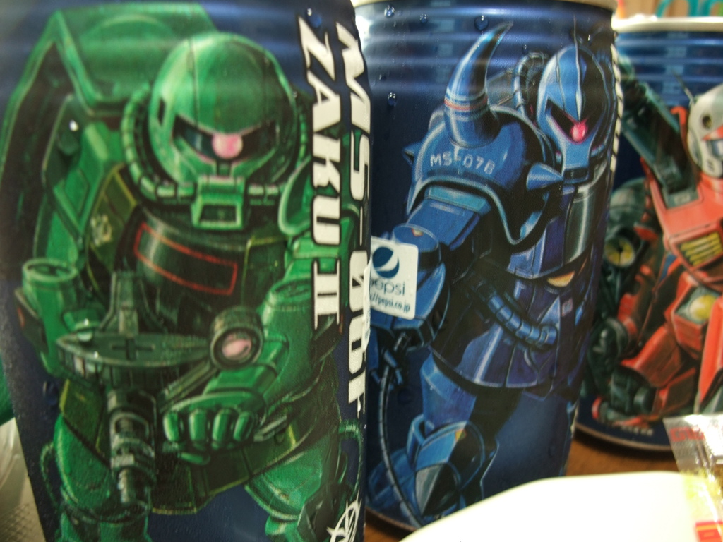 ガンダムペプシ？