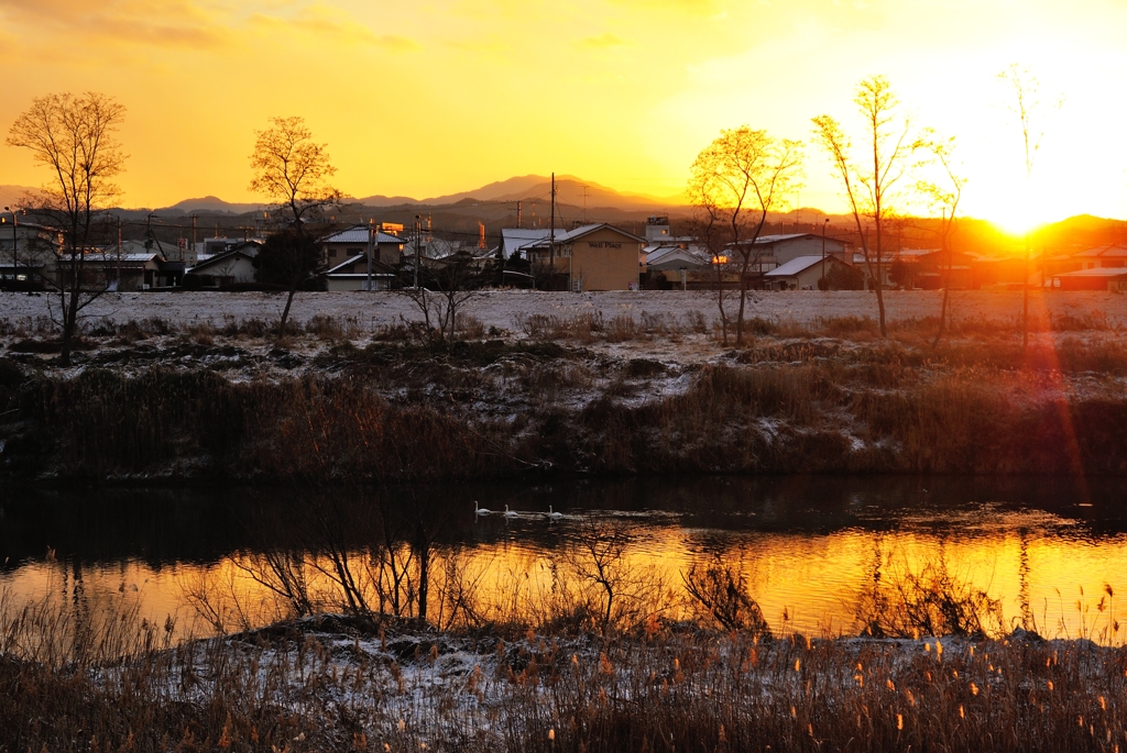 New year's scene