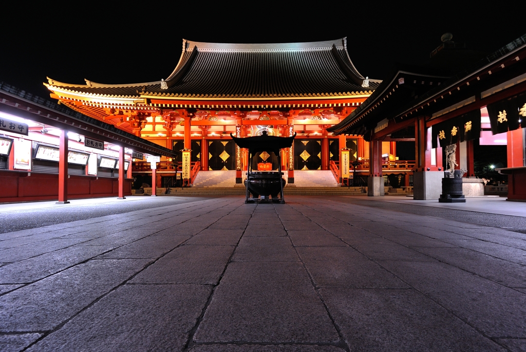 Senso-ji Lowangle