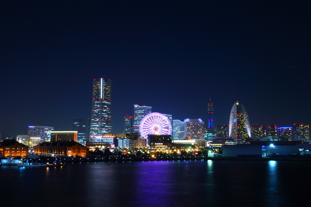 横浜大桟橋からの眺望