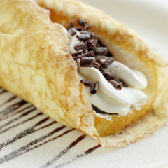 ザクザク・チョコクレープ