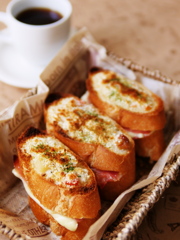 今日のブランチ