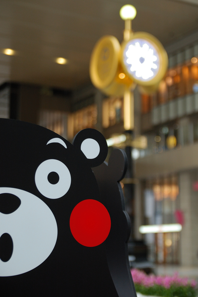 「くまモン」 in 時空の広場