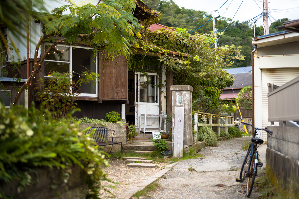 海岸近く cafe