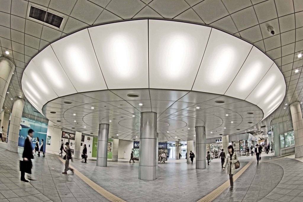 TOKYO underground passage.