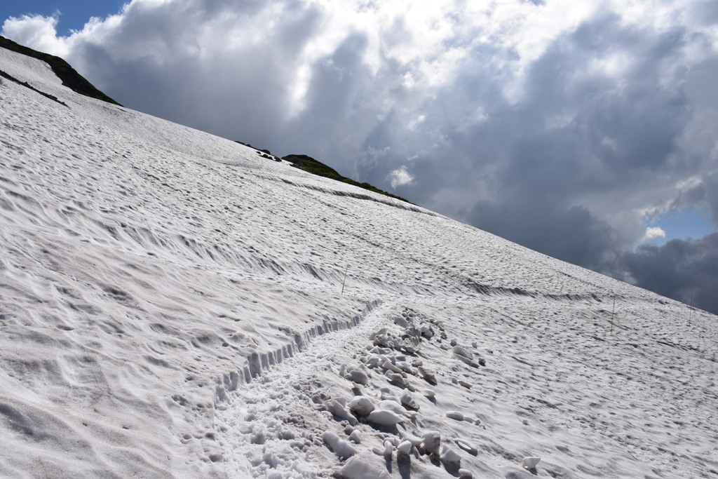 雪斜面