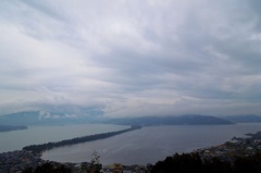 雨の橋立