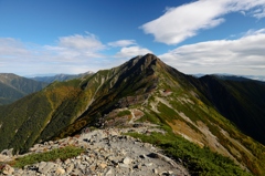 秋空北岳