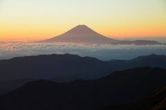 雲海の富士