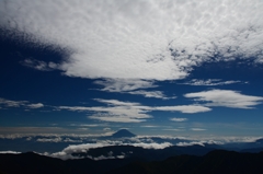 北岳からの富士