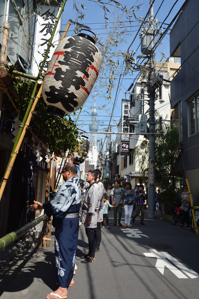 三社祭の風景♪