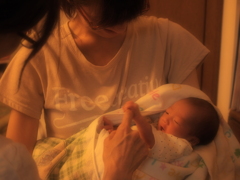 ママと、おばあちゃんと、あたち　　「命の連鎖」