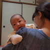 初の縦抱っこ！！