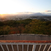 展望台からの夕日