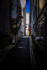 映画館通りの路地