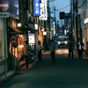 夕方の飲食店