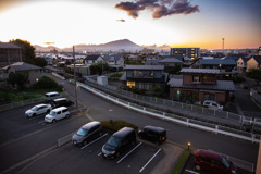 岩手山夕景
