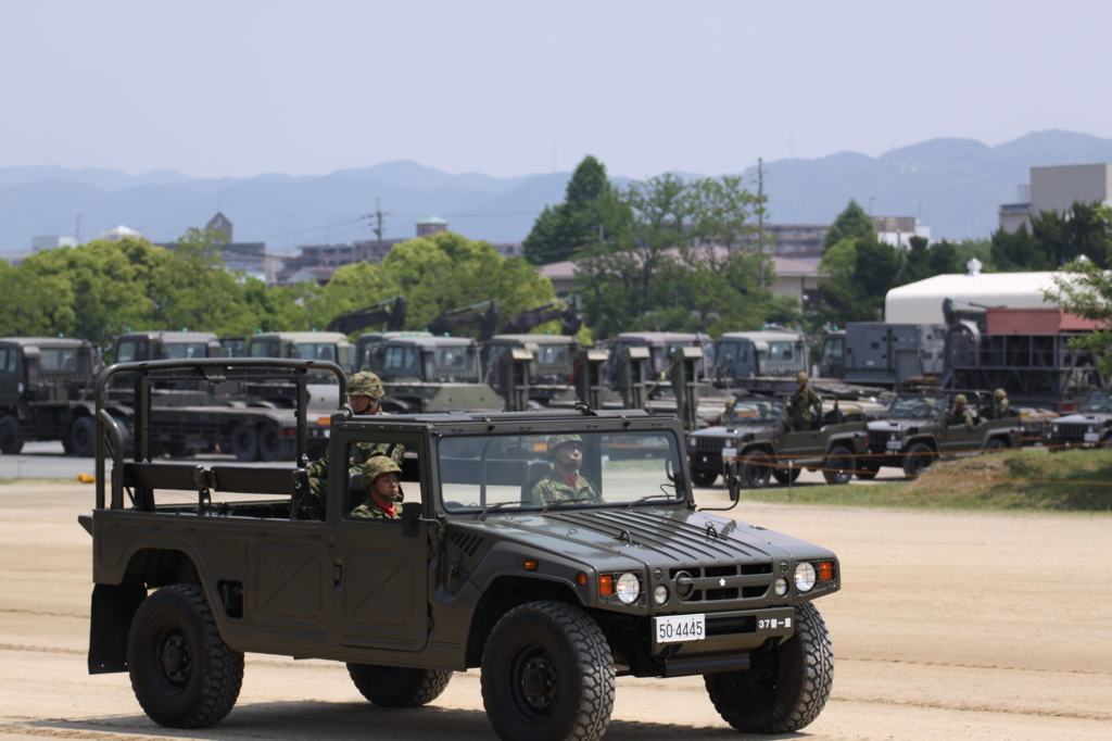 陸上自衛隊　大久保駐屯地 高機動車