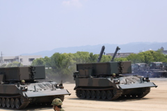 陸上自衛隊　大久保駐屯地 ９２式地雷原処理車