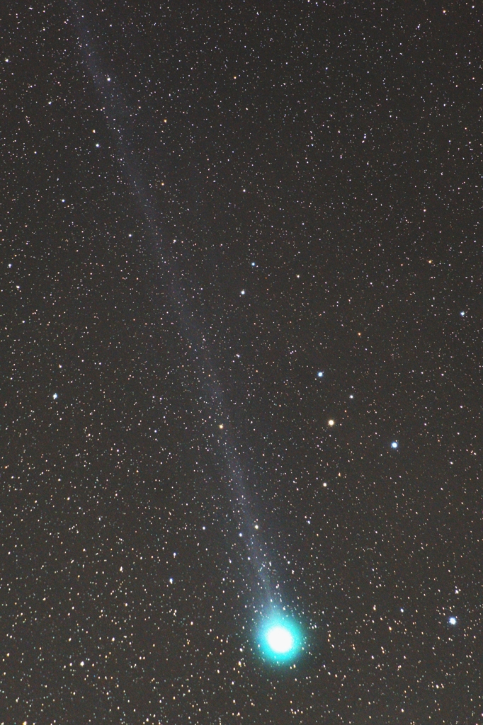 恒星位置合わせの6枚コンポ