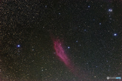 カルフォルニア星雲周辺
