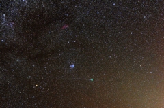 ラブジョイ彗星と星の仲間たち