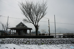 冬の見晴台駅