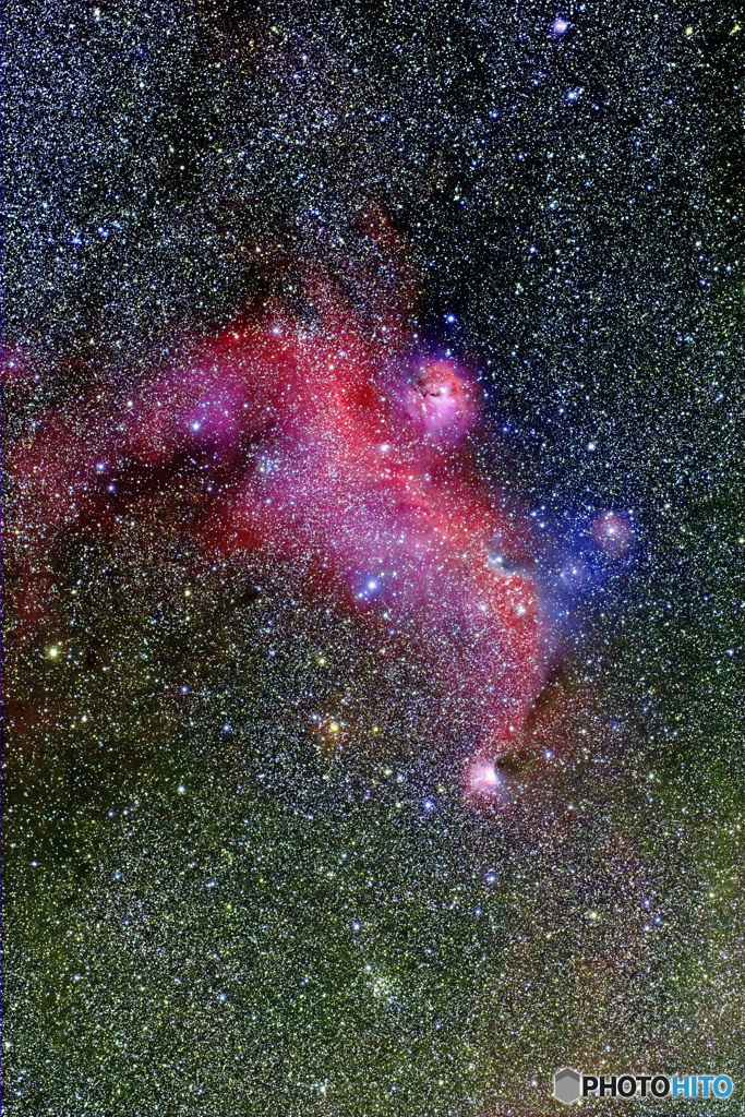 わし星雲　再々処理