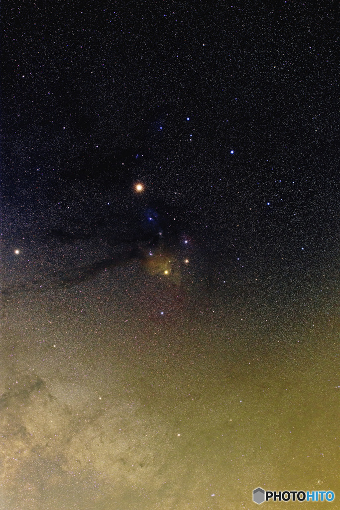 火星とアンタレス
