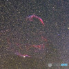 網状星雲付近