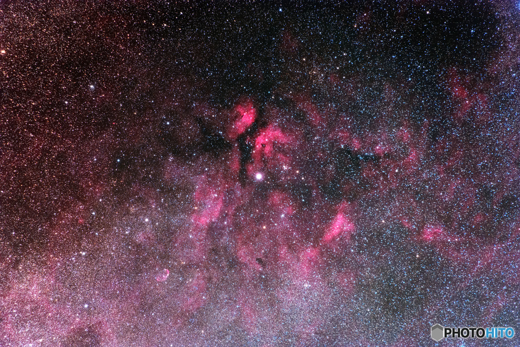 白鳥座γ星周辺