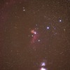 オリオン座の大小三ツ星（ノートリミング）