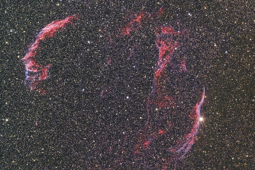 網状星雲（再処理）