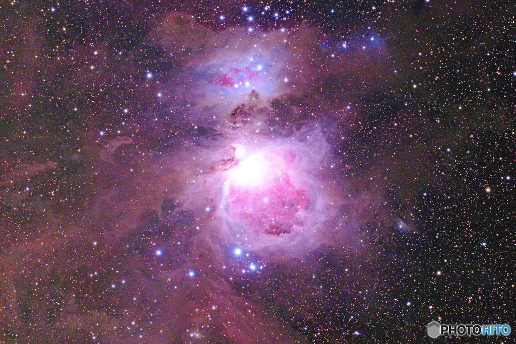 オリオン大星雲周辺の分子雲
