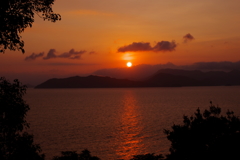 御立岬　夕景