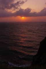 生月島の夕日