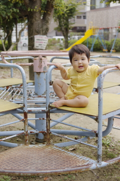 姪といっしょに昼休み